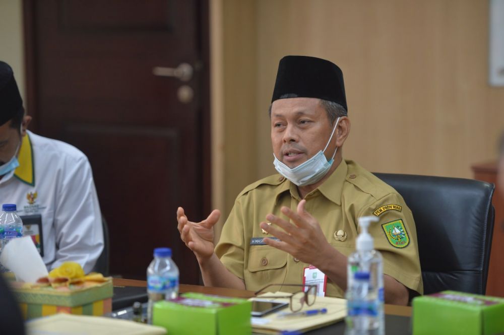 Plh Sekretaris Daerah Provinsi Riau, Masrul Kasmy